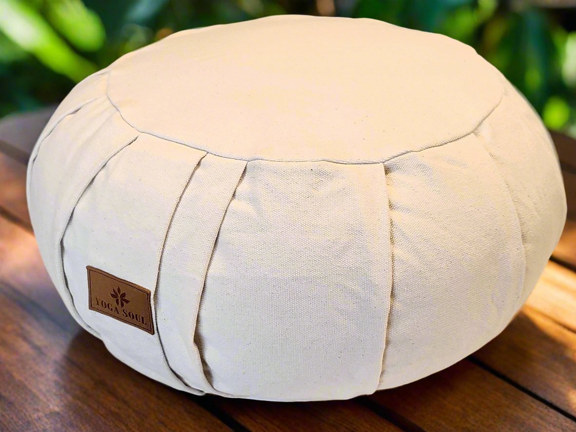 ZAFU Meditation Cushion | Pure | Purity - Yoga Soul