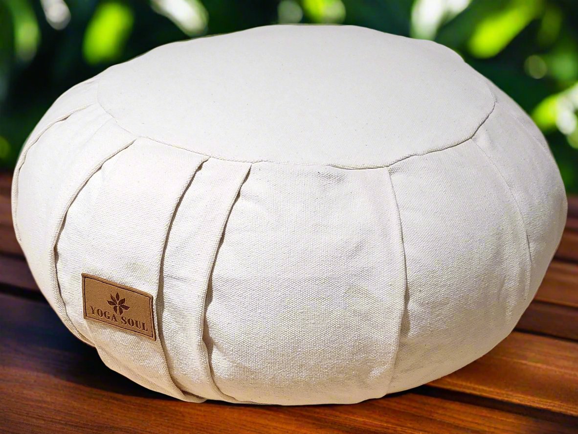 ZAFU Meditation Cushion | Pure | Purity - Yoga Soul