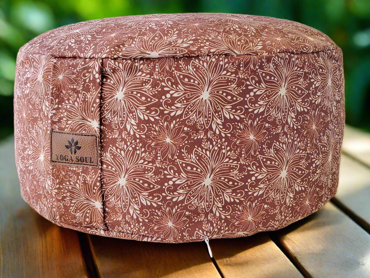 RONDO Meditation Cushion | Lotus | Chocolate - Yoga Soul