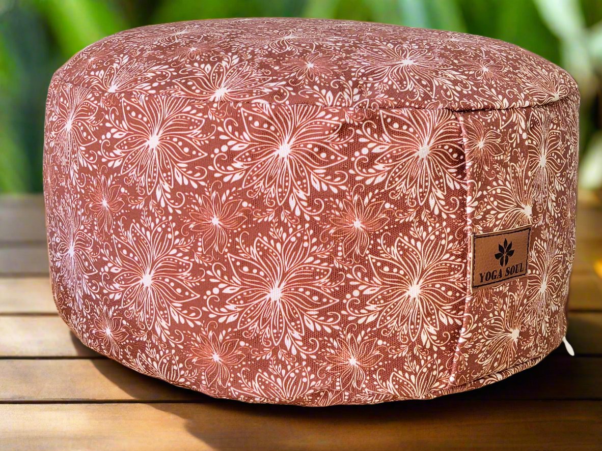RONDO Meditation Cushion | Lotus | Chocolate - Yoga Soul