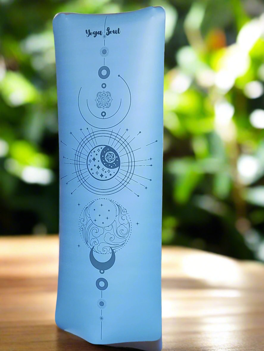 PowerPro Yoga Mat | Ocean Blue | Luna - Yoga Soul