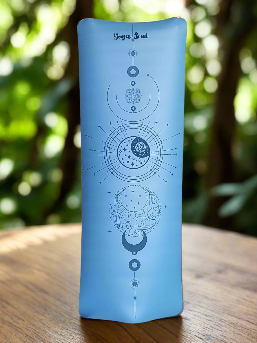 PowerPro Yoga Mat | Ocean Blue | Luna - Yoga Soul