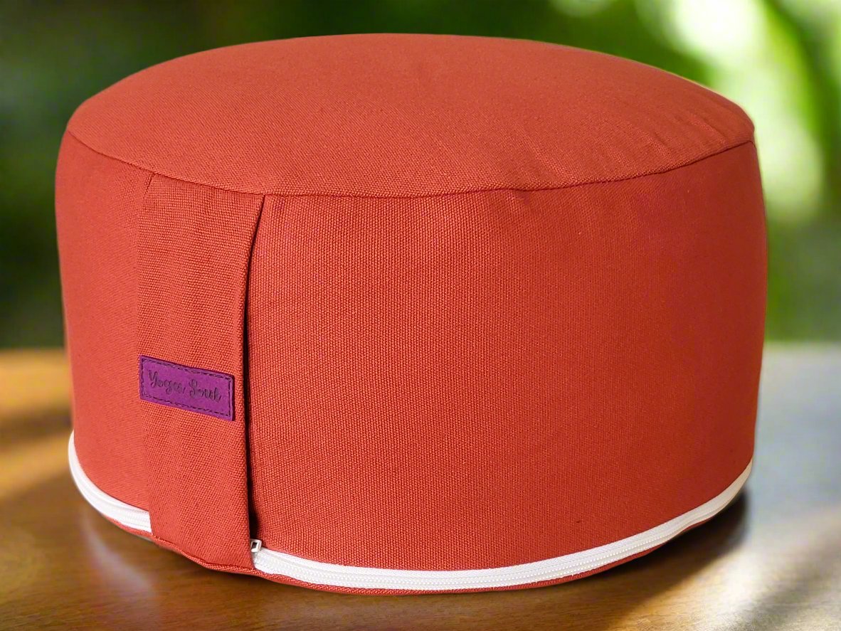 RONDO Meditation Cushion | Pure | Rust - Yoga Soul