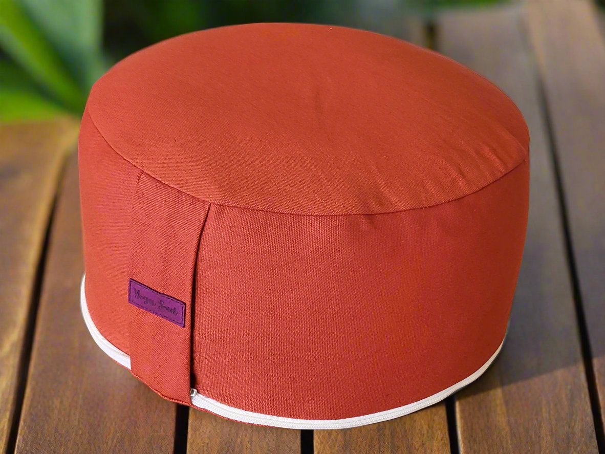 RONDO Meditation Cushion | Pure | Rust - Yoga Soul
