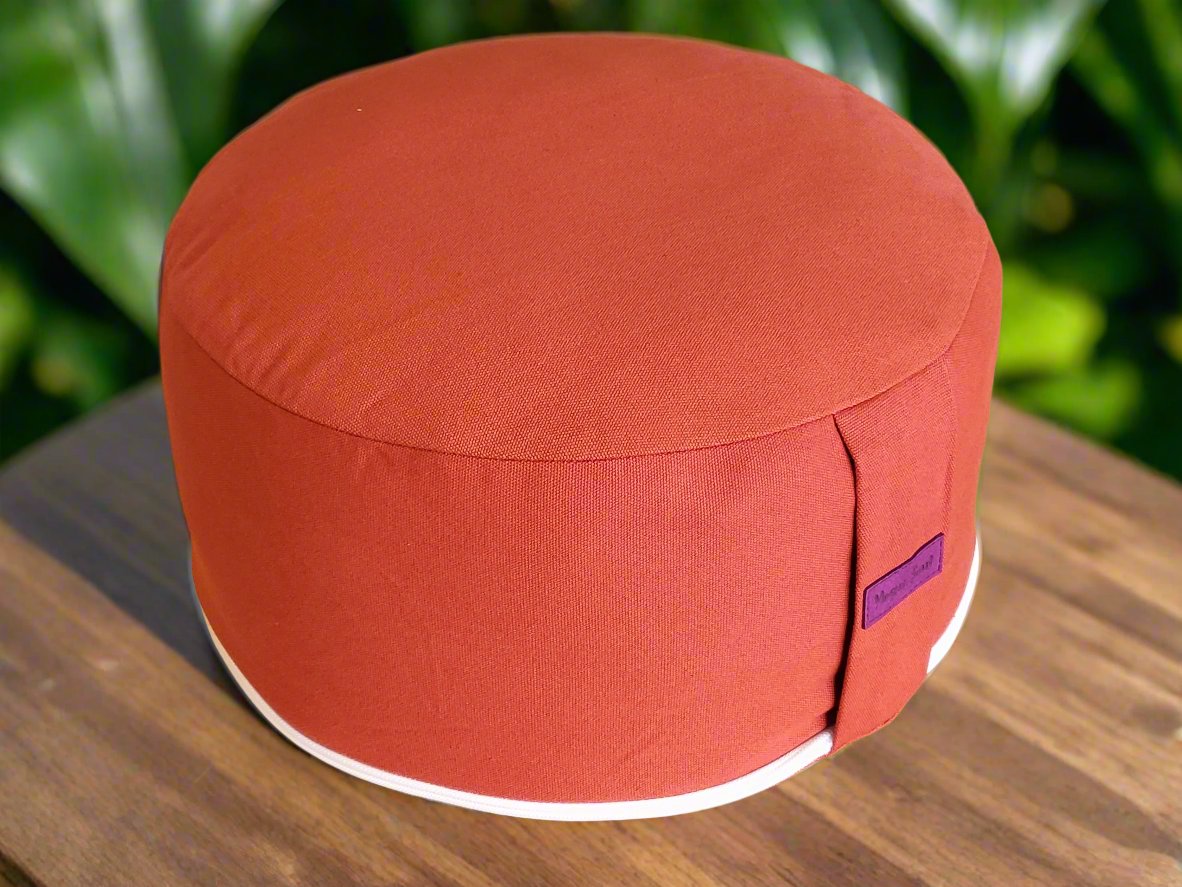 RONDO Meditation Cushion | Pure | Rust - Yoga Soul