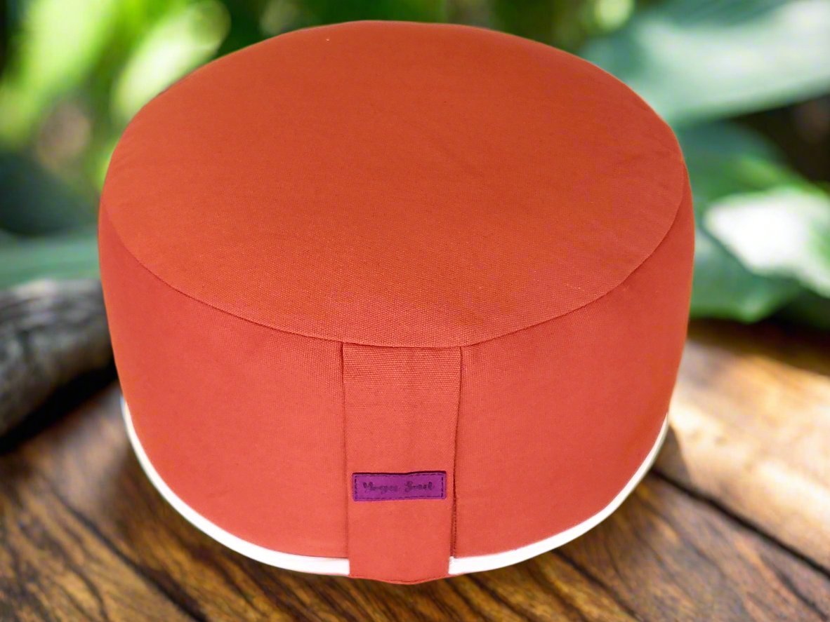 RONDO Meditation Cushion | Pure | Rust - Yoga Soul