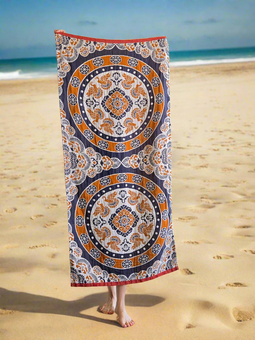 Travel Yoga Blanket | Travel Meditation Blanket | Harmony - Yoga Soul