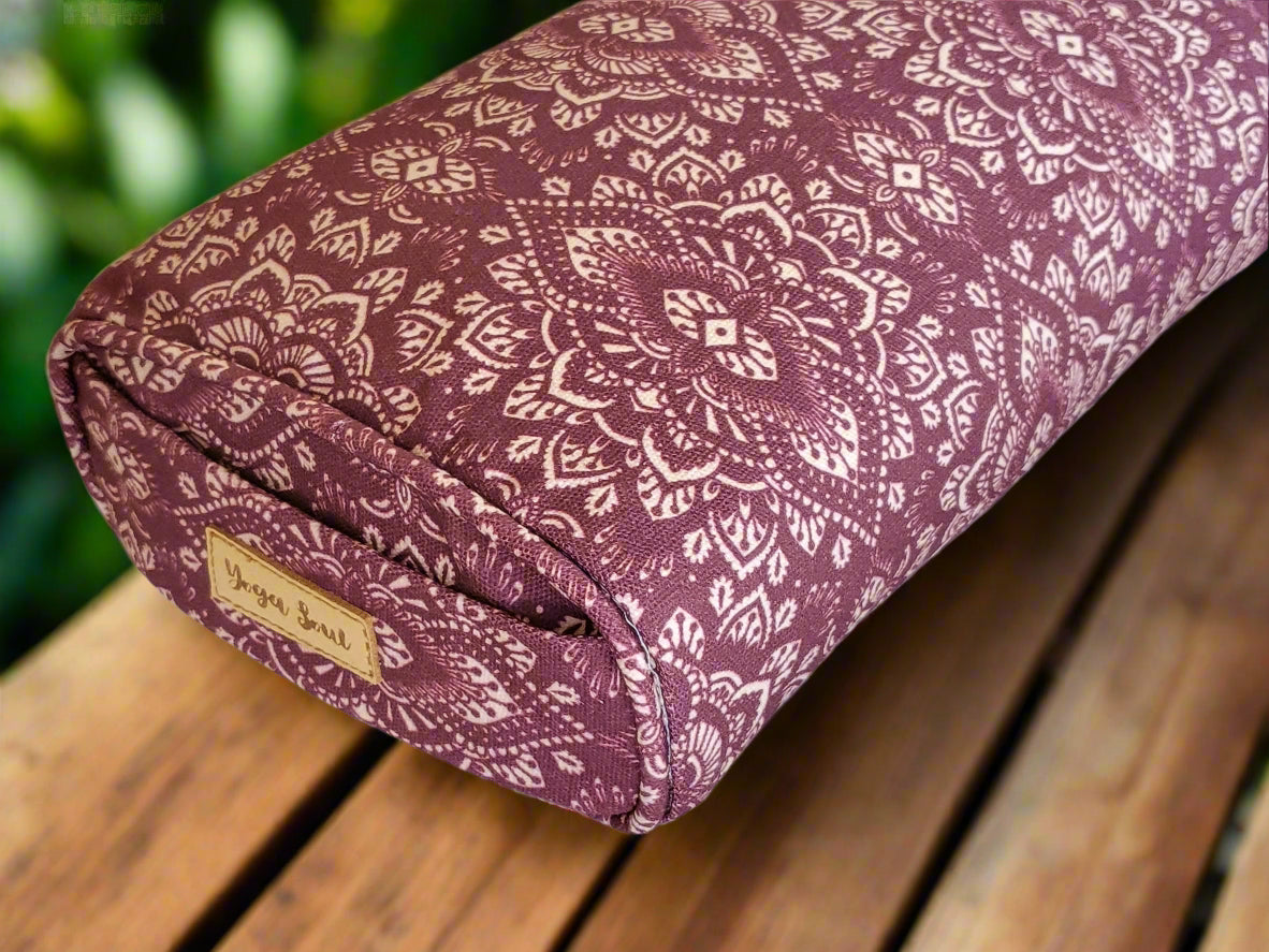 Pranayama Yoga Bolster | Mandala | Amethyst - Yoga Soul