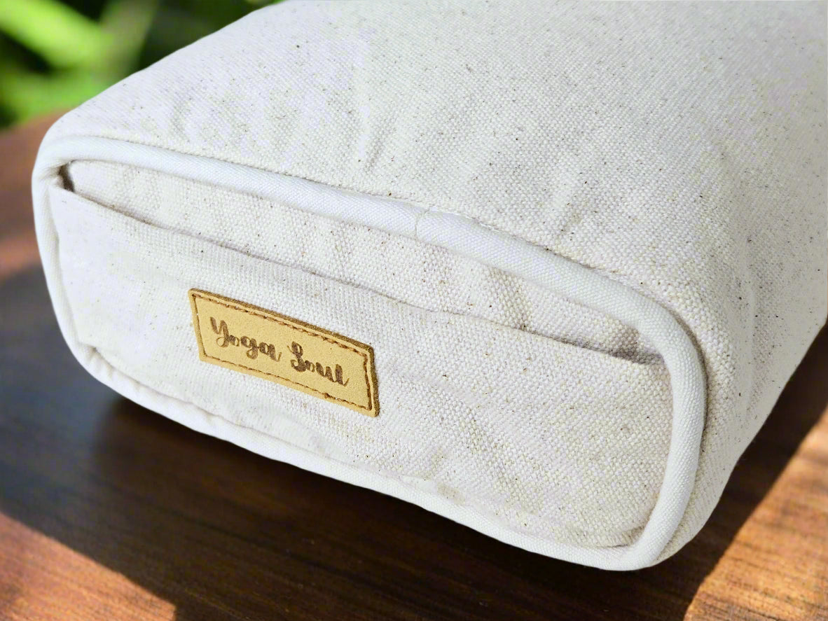 Pranayama Yoga Bolster | Pure | Purity - Yoga Soul