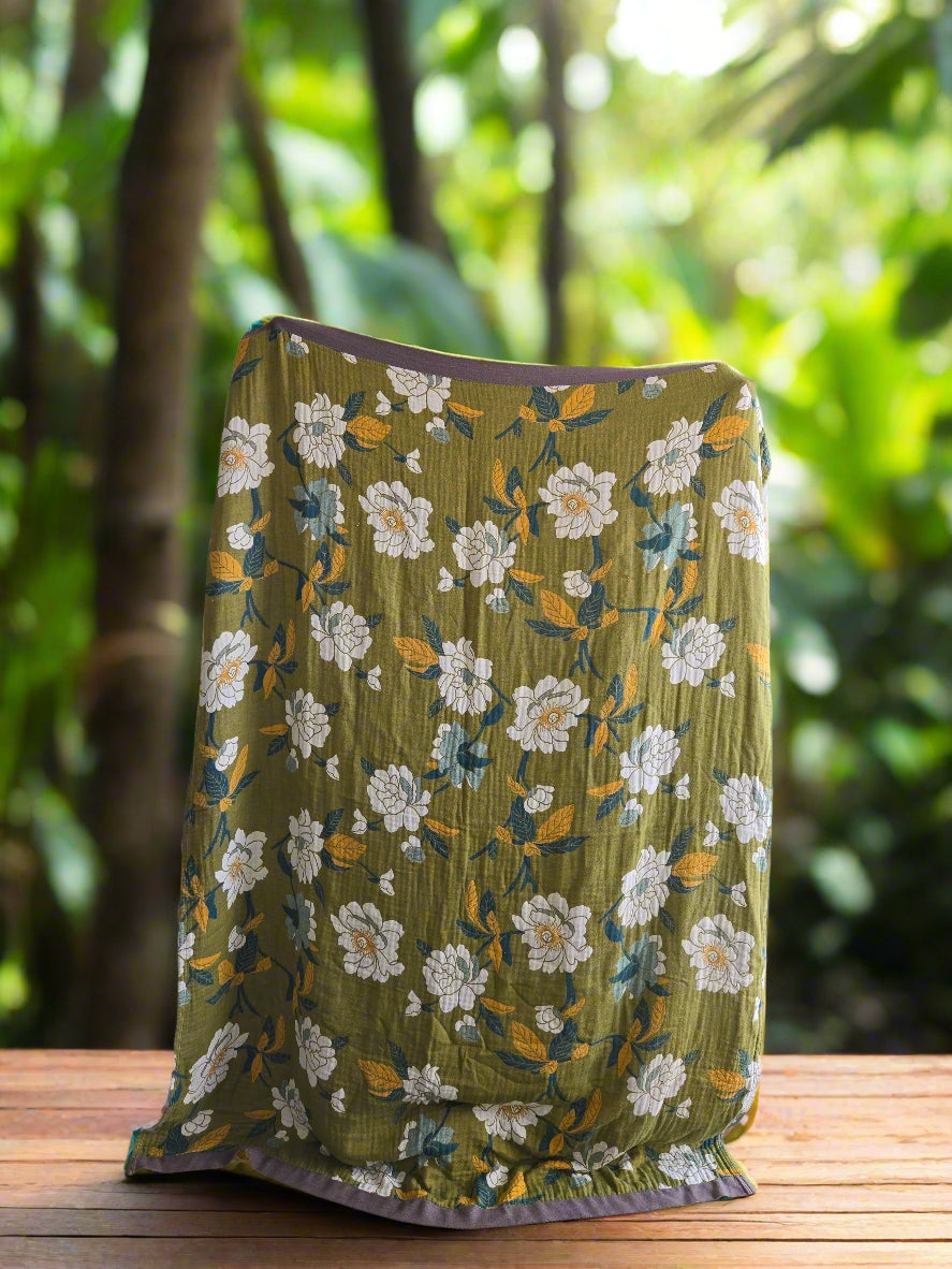 Yoga Blanket | Meditation Blanket | Garden - Yoga Soul