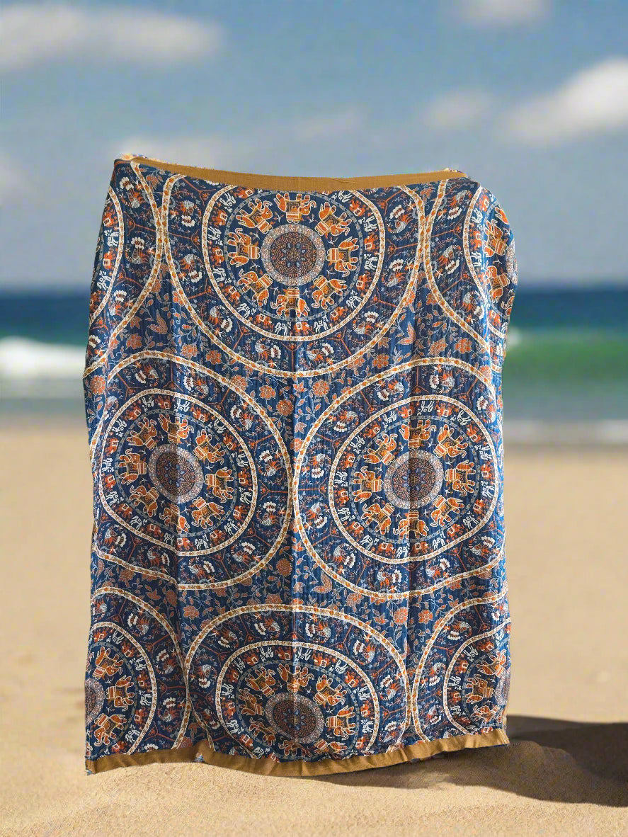 Yoga Blanket | Meditation Blanket | Elephant - Yoga Soul