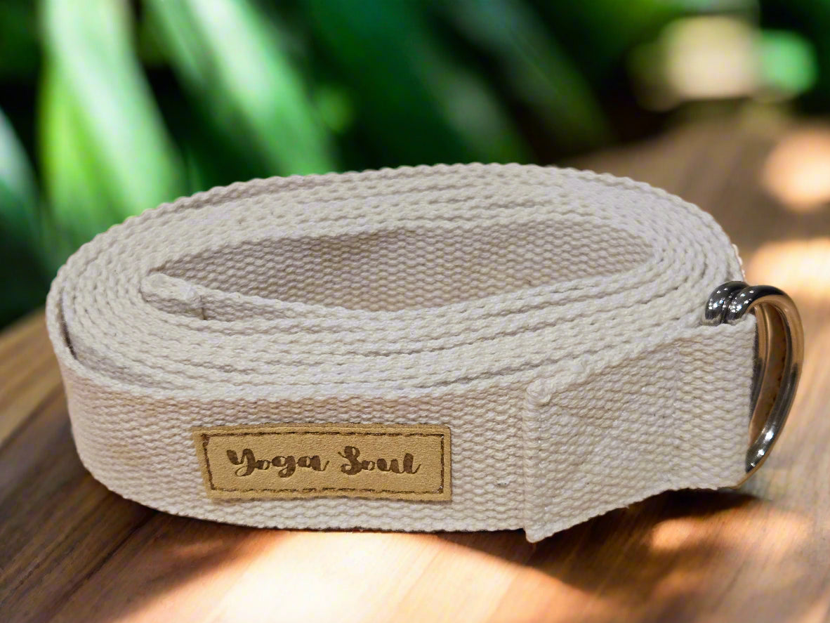 Yoga Strap | D-Ring | Purity - Yoga Soul
