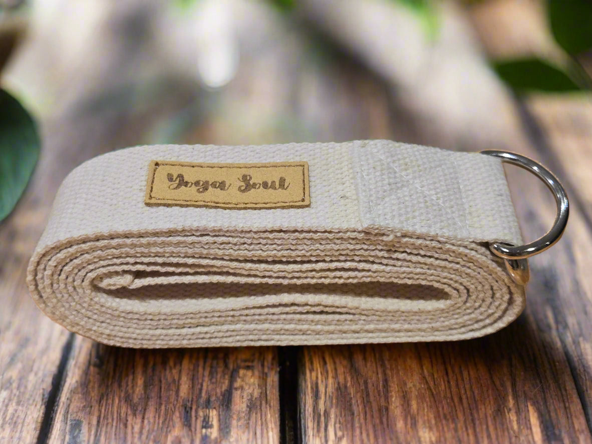 Yoga Strap | D-Ring | Purity - Yoga Soul