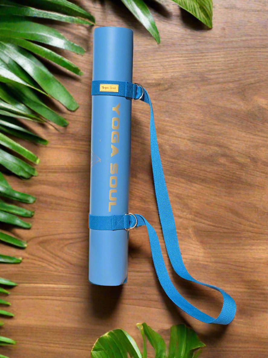 Yoga Mat Strap | Teal Blue (Strap ONLY) - Yoga Soul
