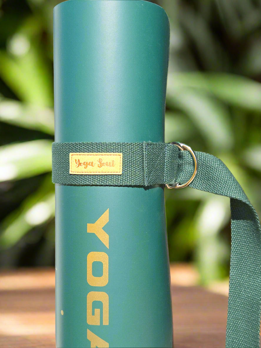 Yoga Mat Strap | Trekking Green (Strap ONLY) - Yoga Soul