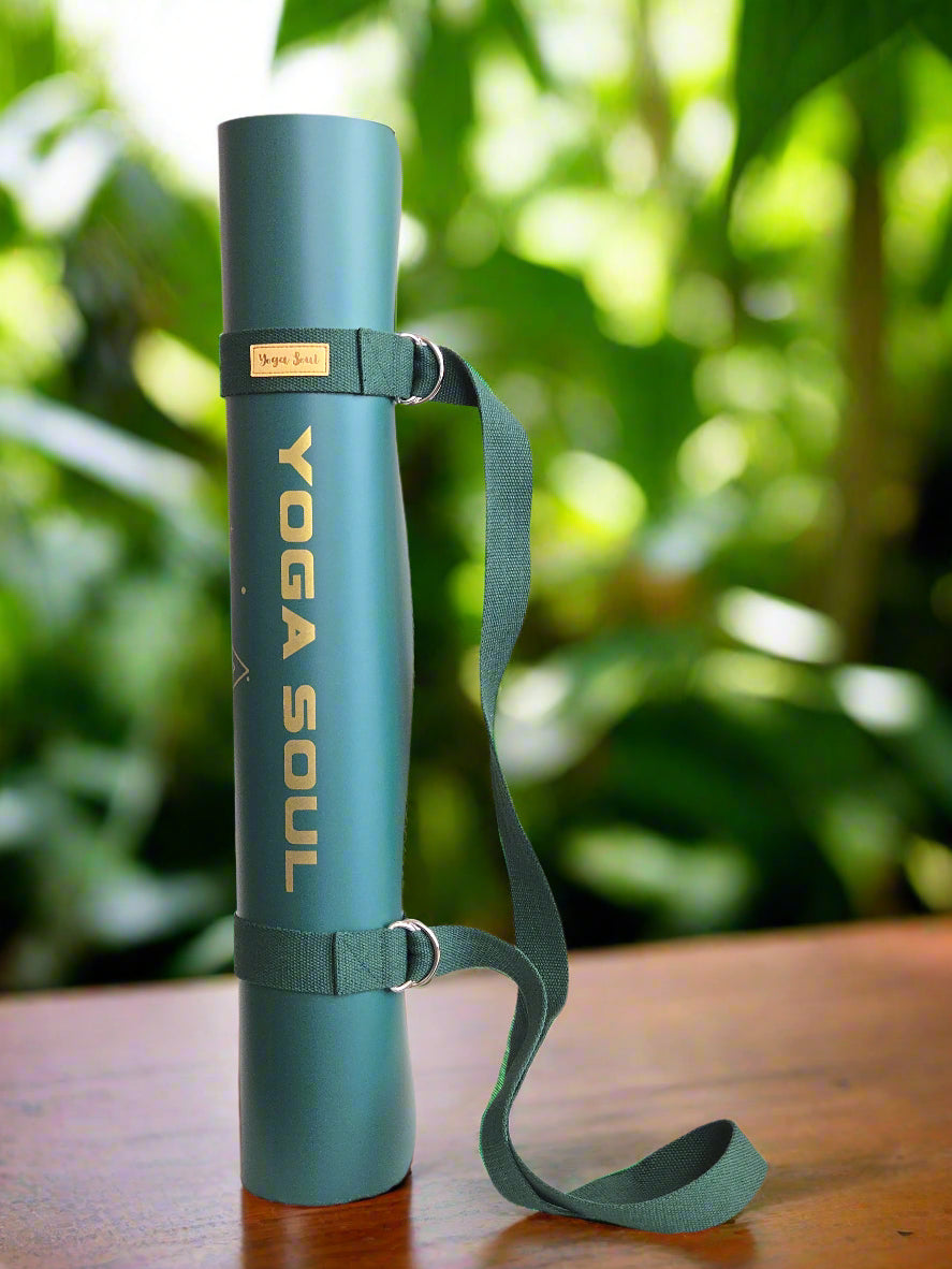 Yoga Mat Strap | Trekking Green (Strap ONLY) - Yoga Soul