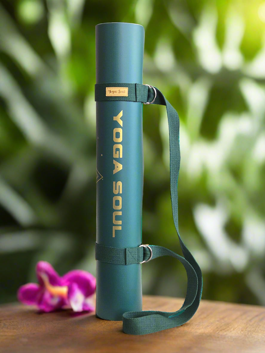 Yoga Mat Strap | Trekking Green (Strap ONLY) - Yoga Soul
