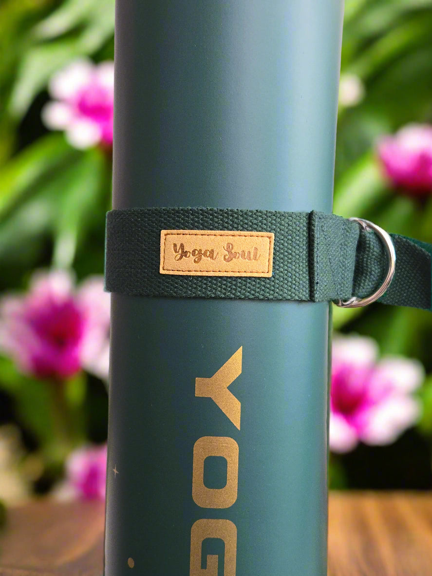 Yoga Mat Strap | Trekking Green (Strap ONLY) - Yoga Soul