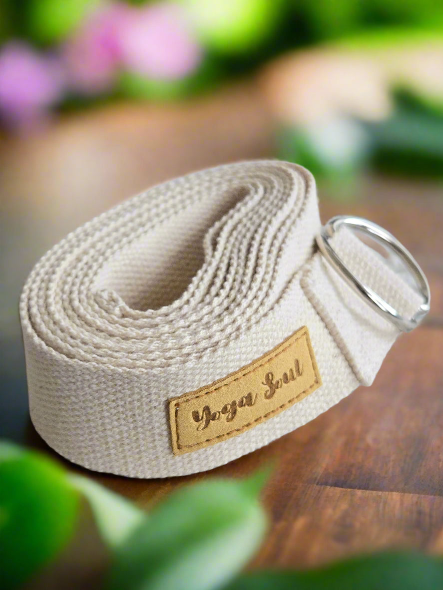 Yoga Strap | D-Ring | Purity - Yoga Soul
