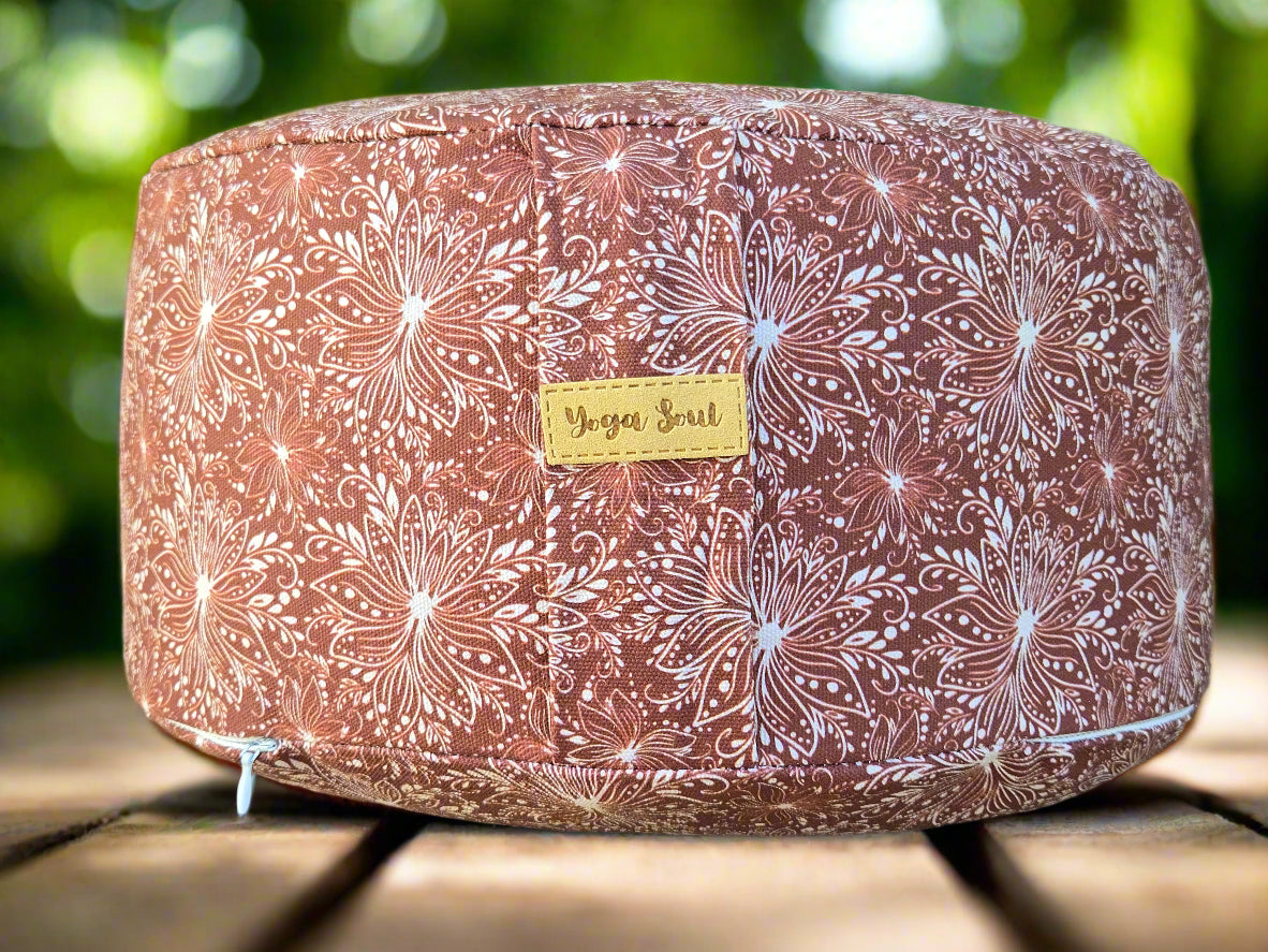 RONDO Meditation Cushion | Lotus | Chocolate - Yoga Soul