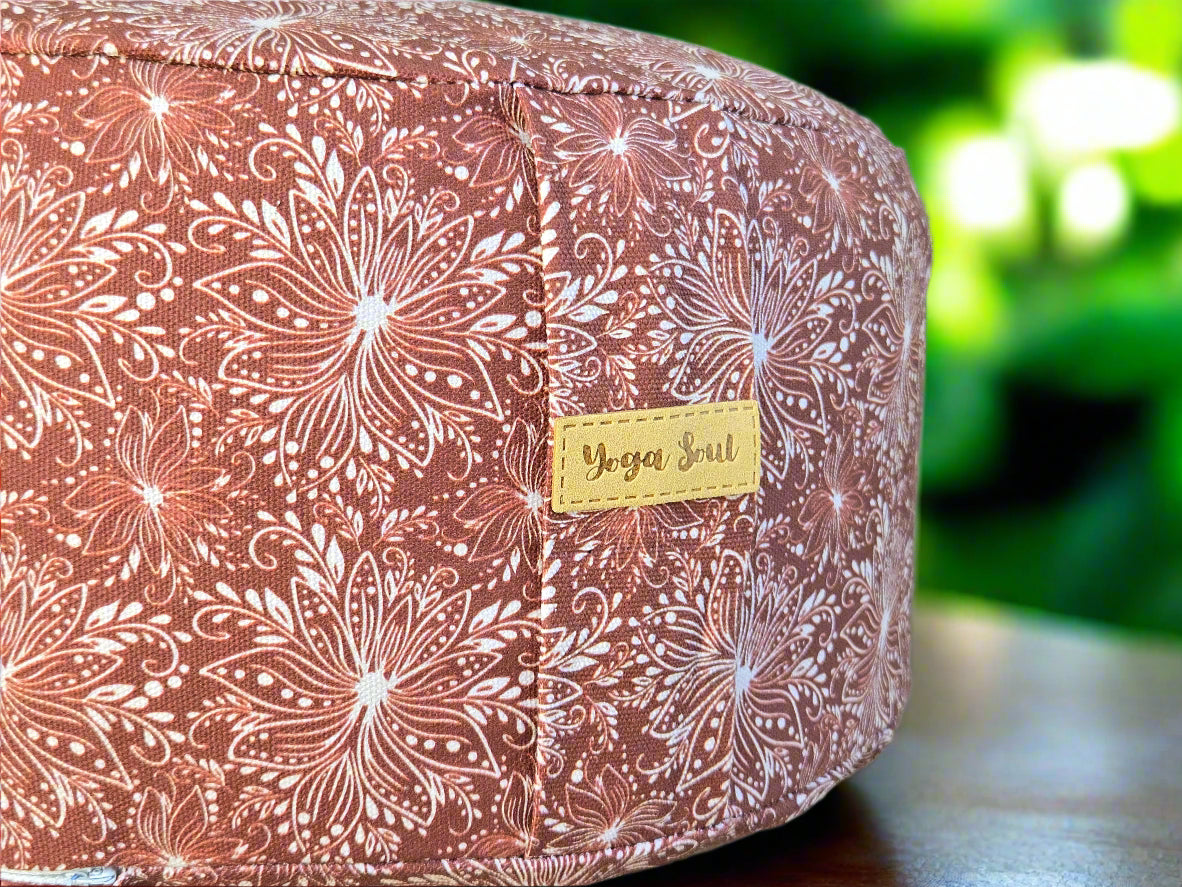 RONDO Meditation Cushion | Lotus | Chocolate - Yoga Soul