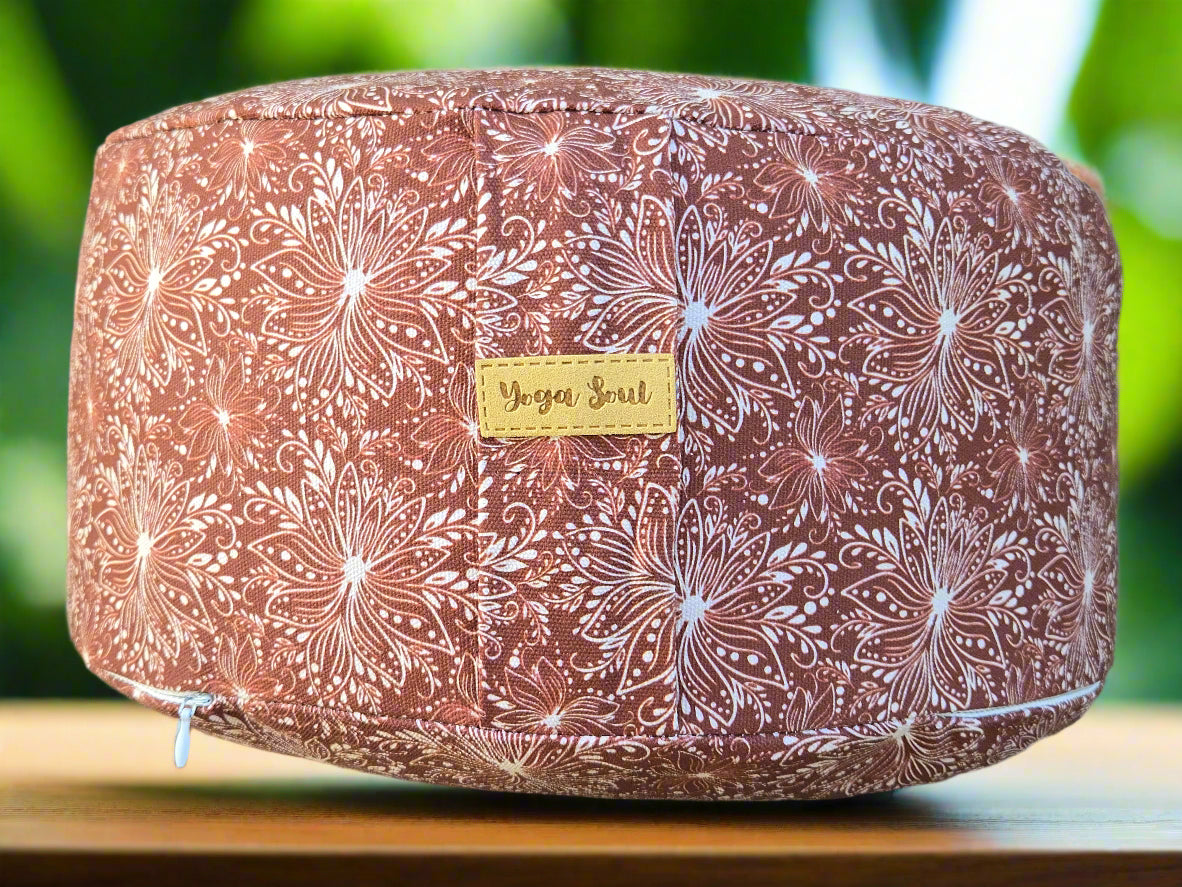 RONDO Meditation Cushion | Lotus | Chocolate - Yoga Soul