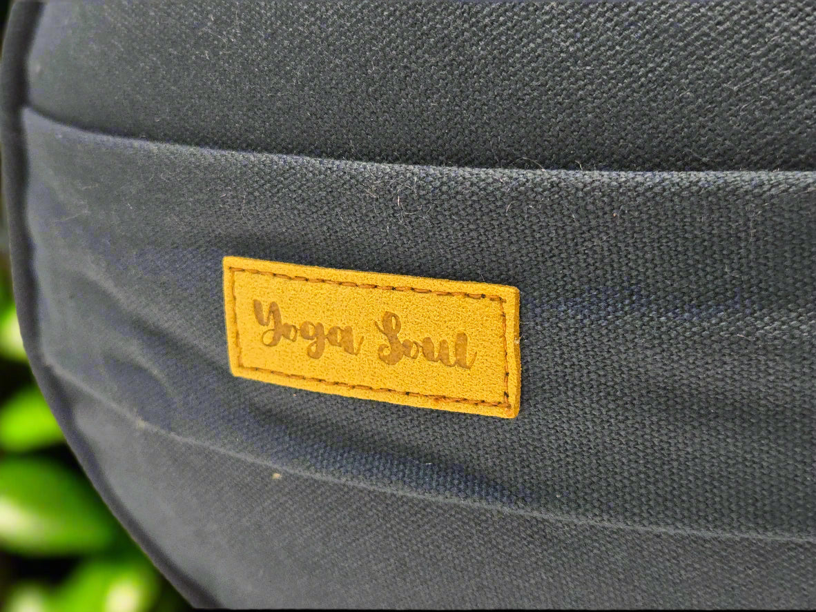Round Yoga Bolster | Pure | Navy