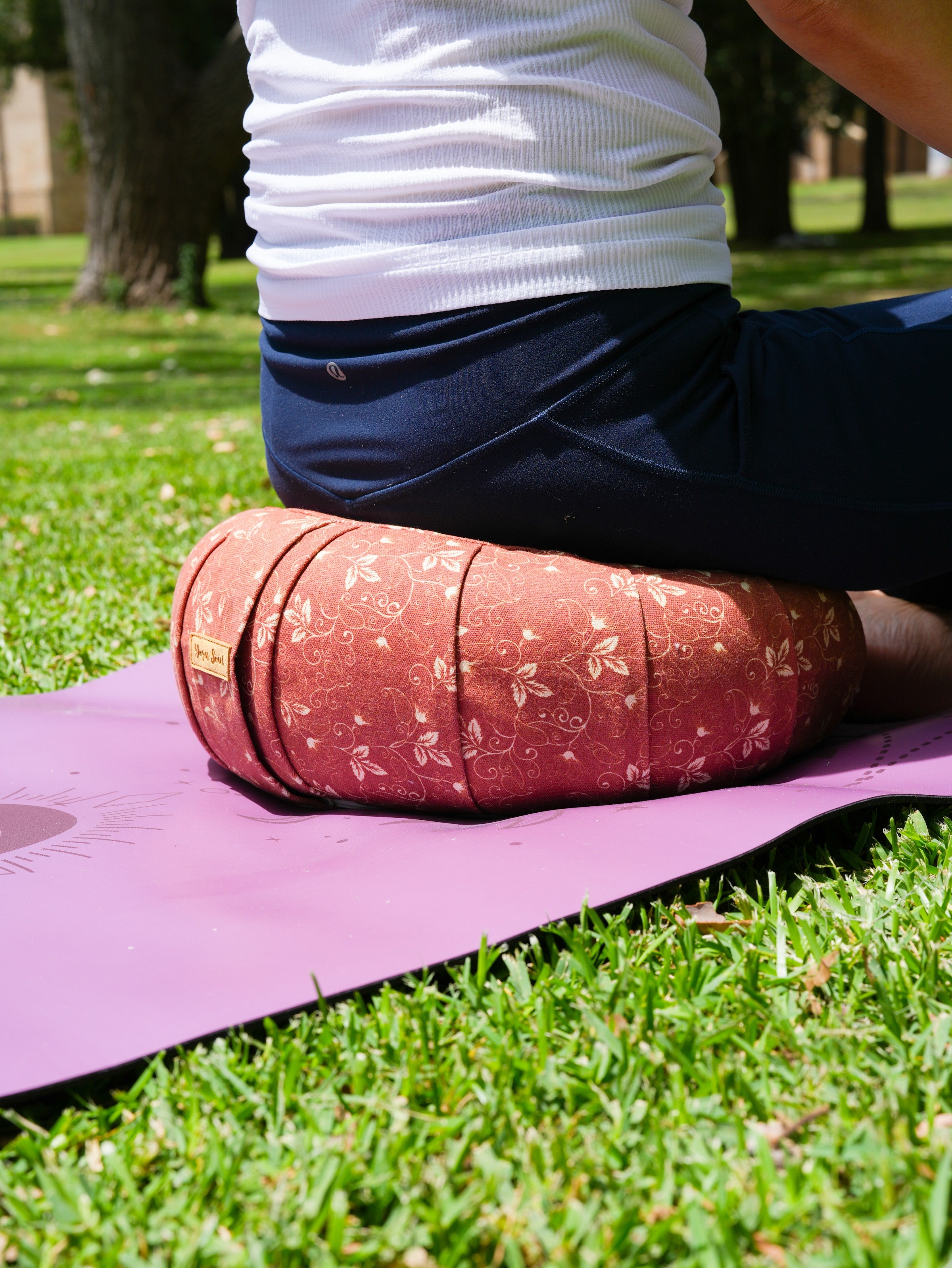 ZAFU Meditation Cushion | Lotus | Cinnamon