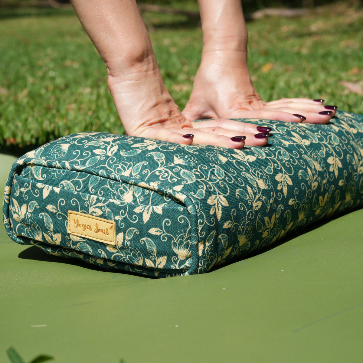 Travel Yoga Pillow | Shanti Lotus | Forrest