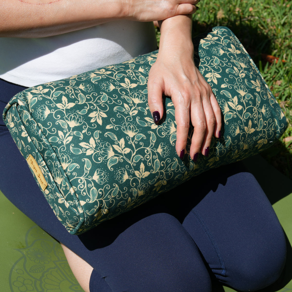 Travel Yoga Pillow | Shanti Lotus | Forrest
