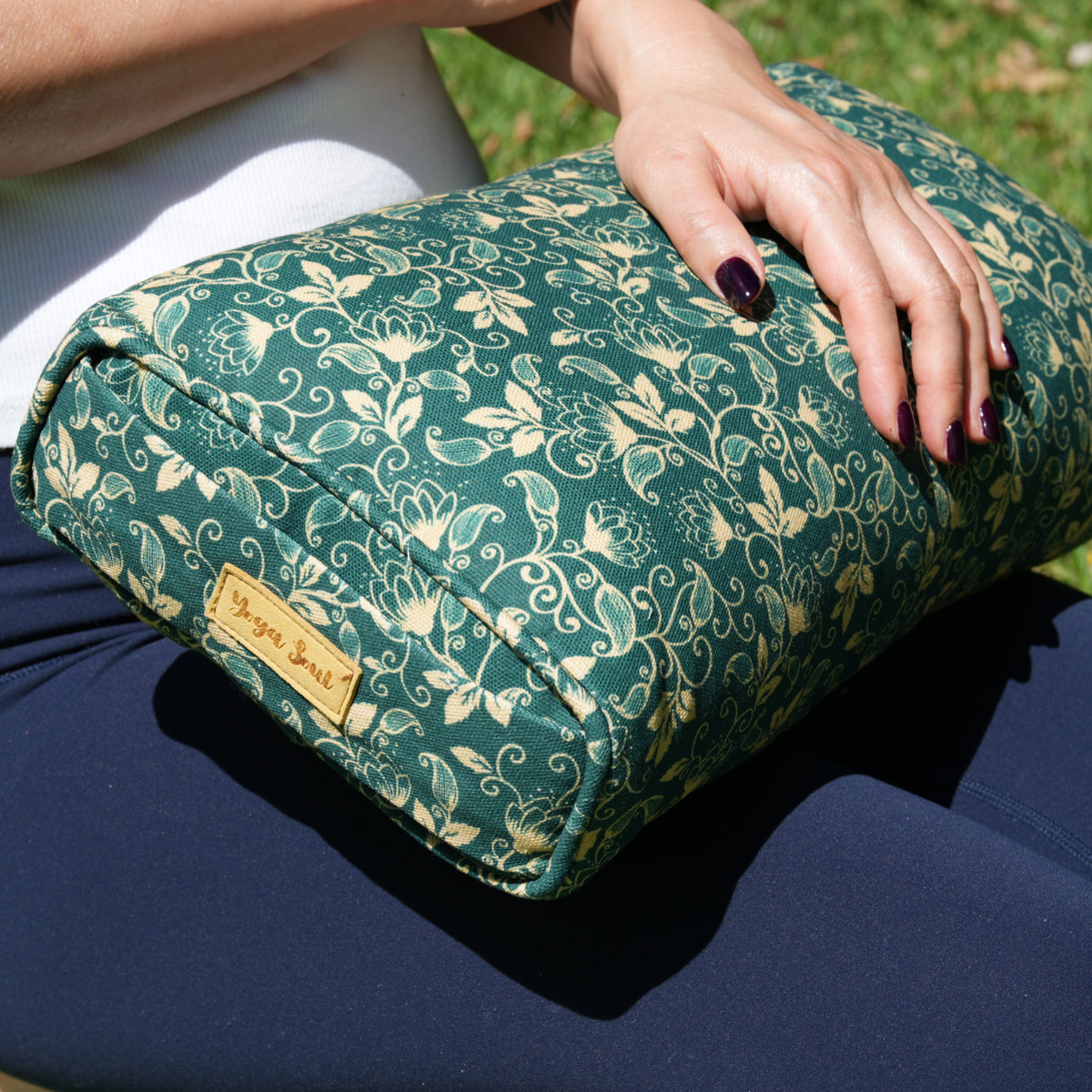 Travel Yoga Pillow | Shanti Lotus | Forrest