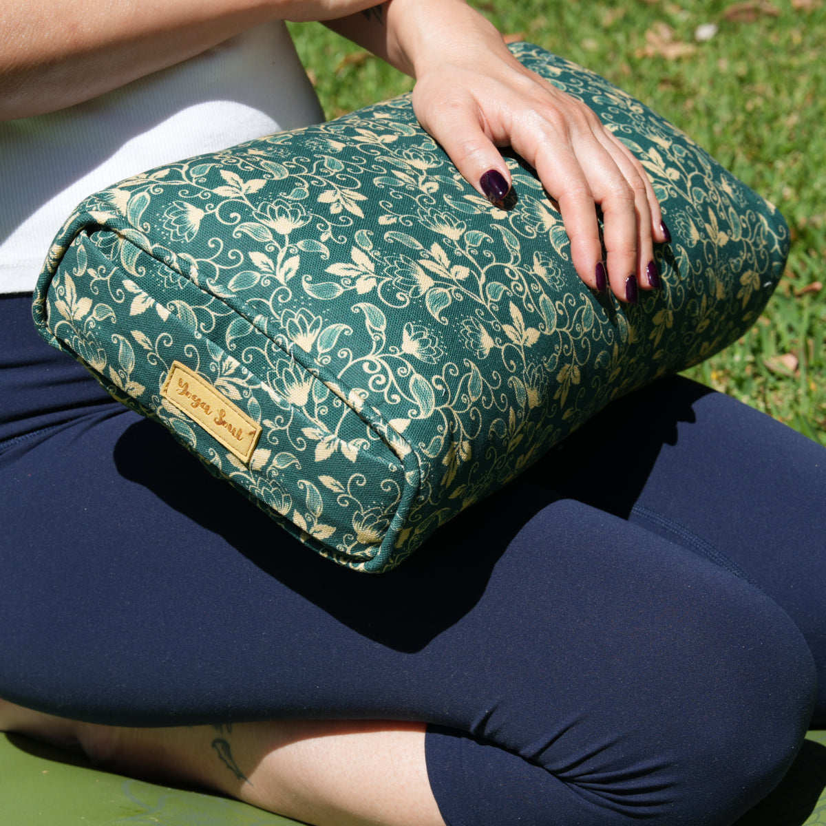 Travel Yoga Pillow | Shanti Lotus | Forrest