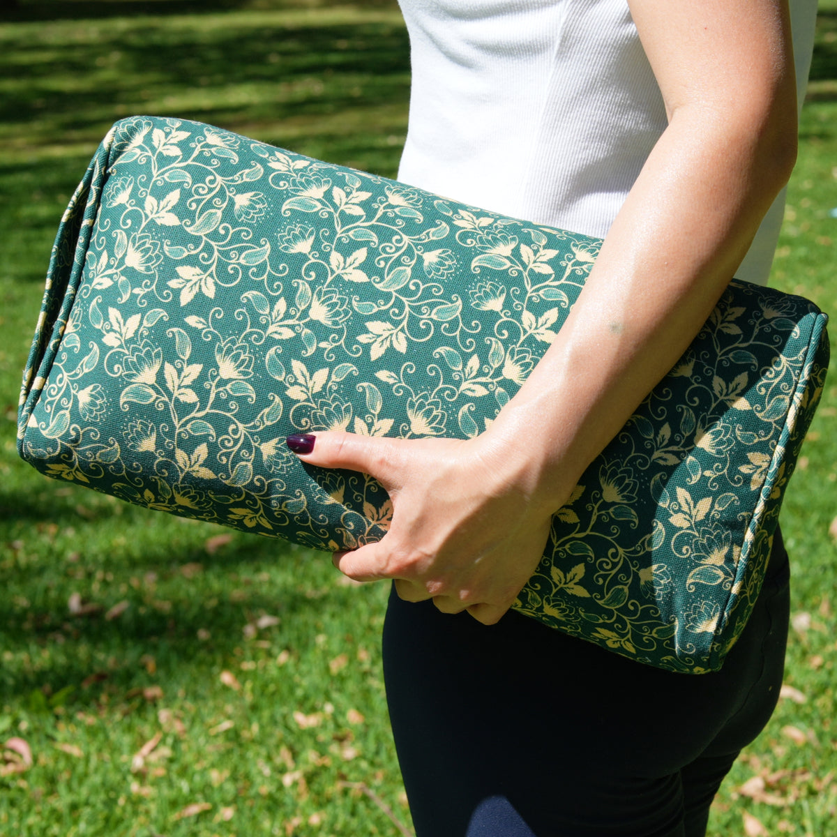 Travel Yoga Pillow | Shanti Lotus | Forrest