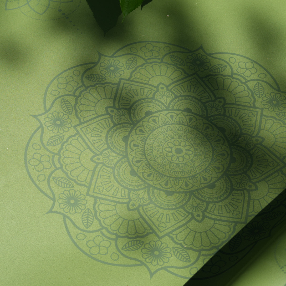 PowerPro Yoga Mat | Mandala Olive