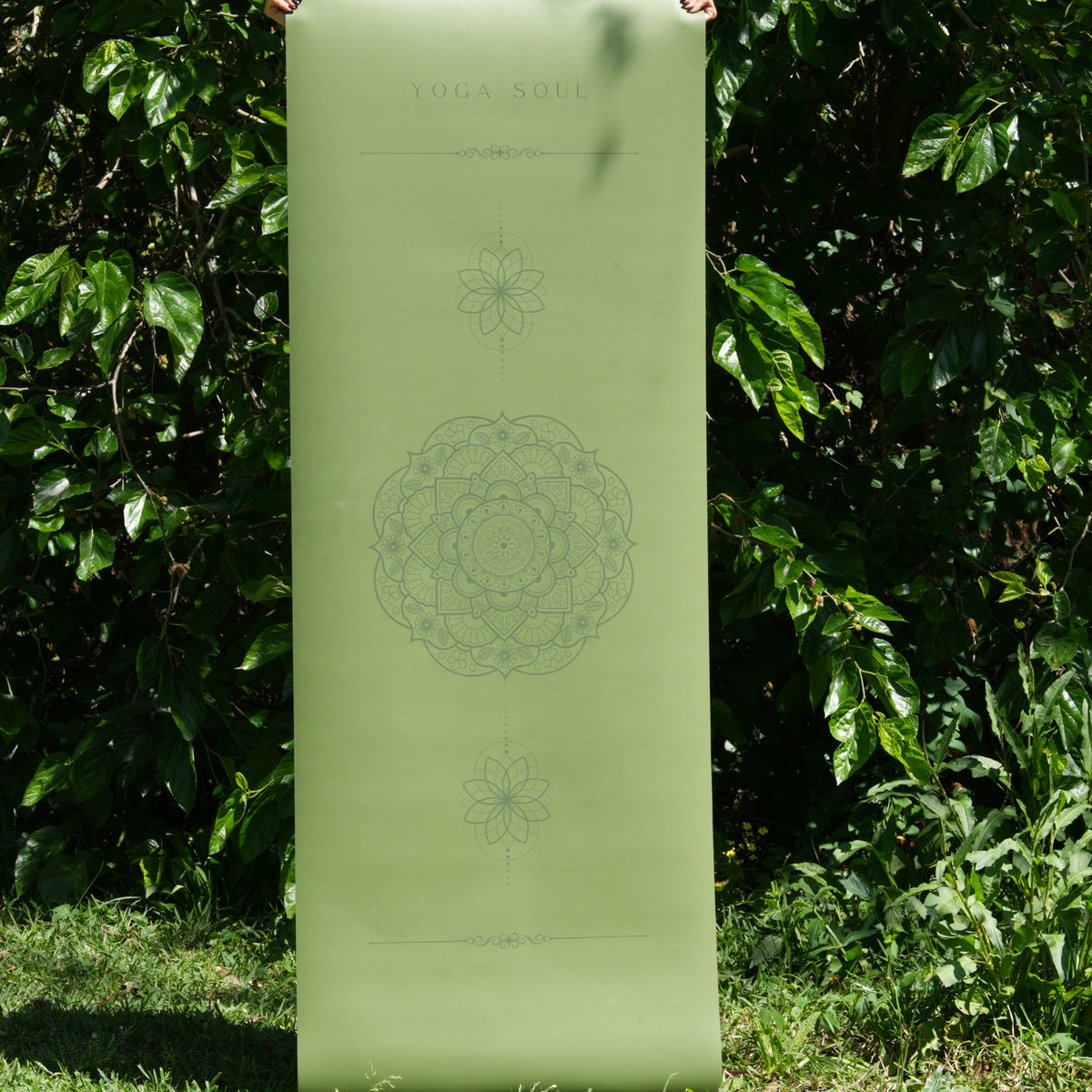PowerPro Yoga Mat | Mandala Olive