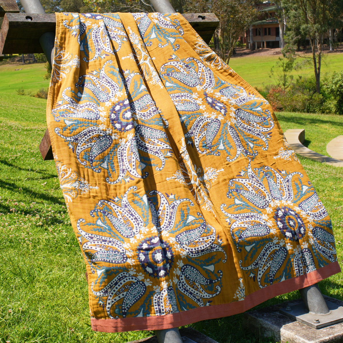 Yoga Blanket | Fire Golden