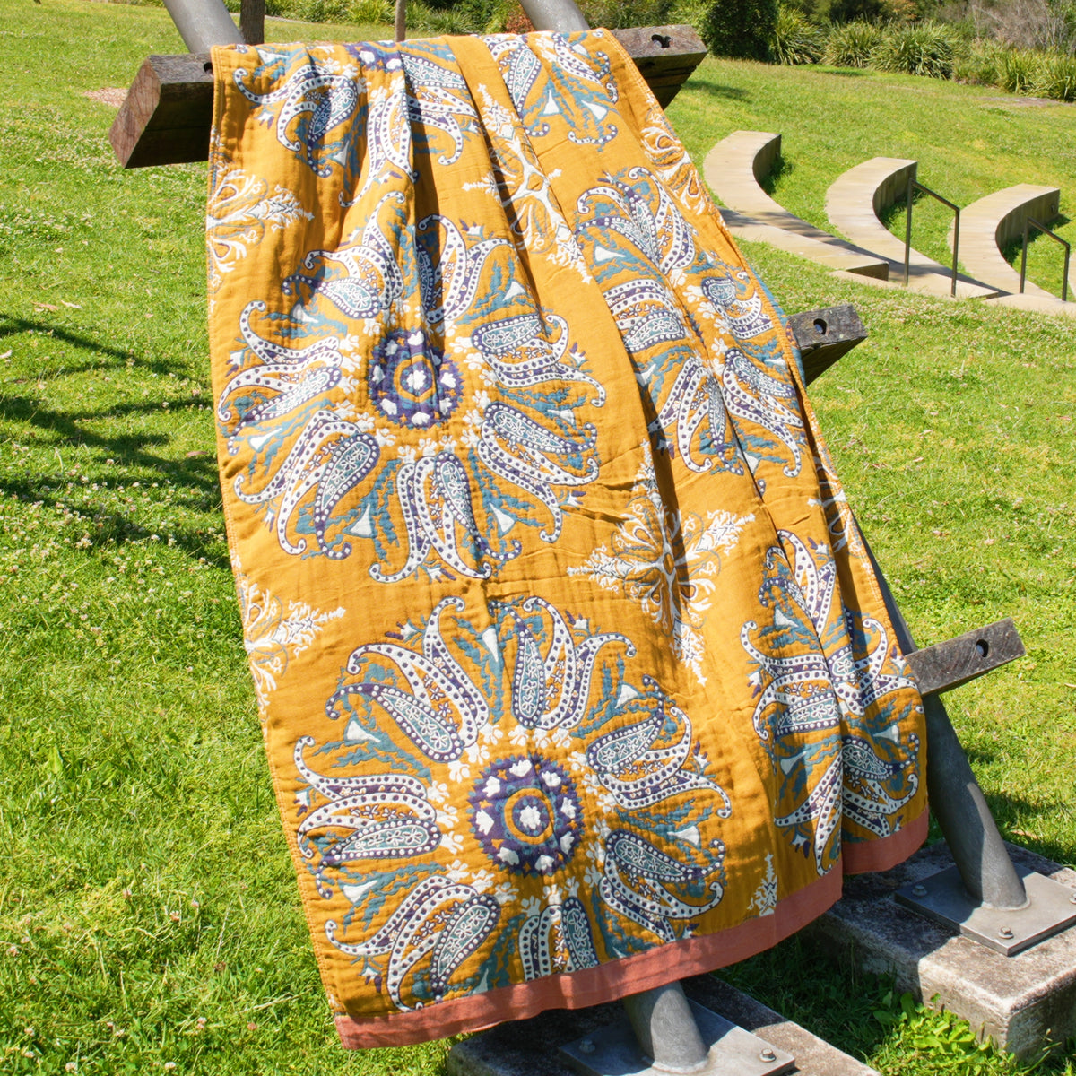 Yoga Blanket | Fire Golden