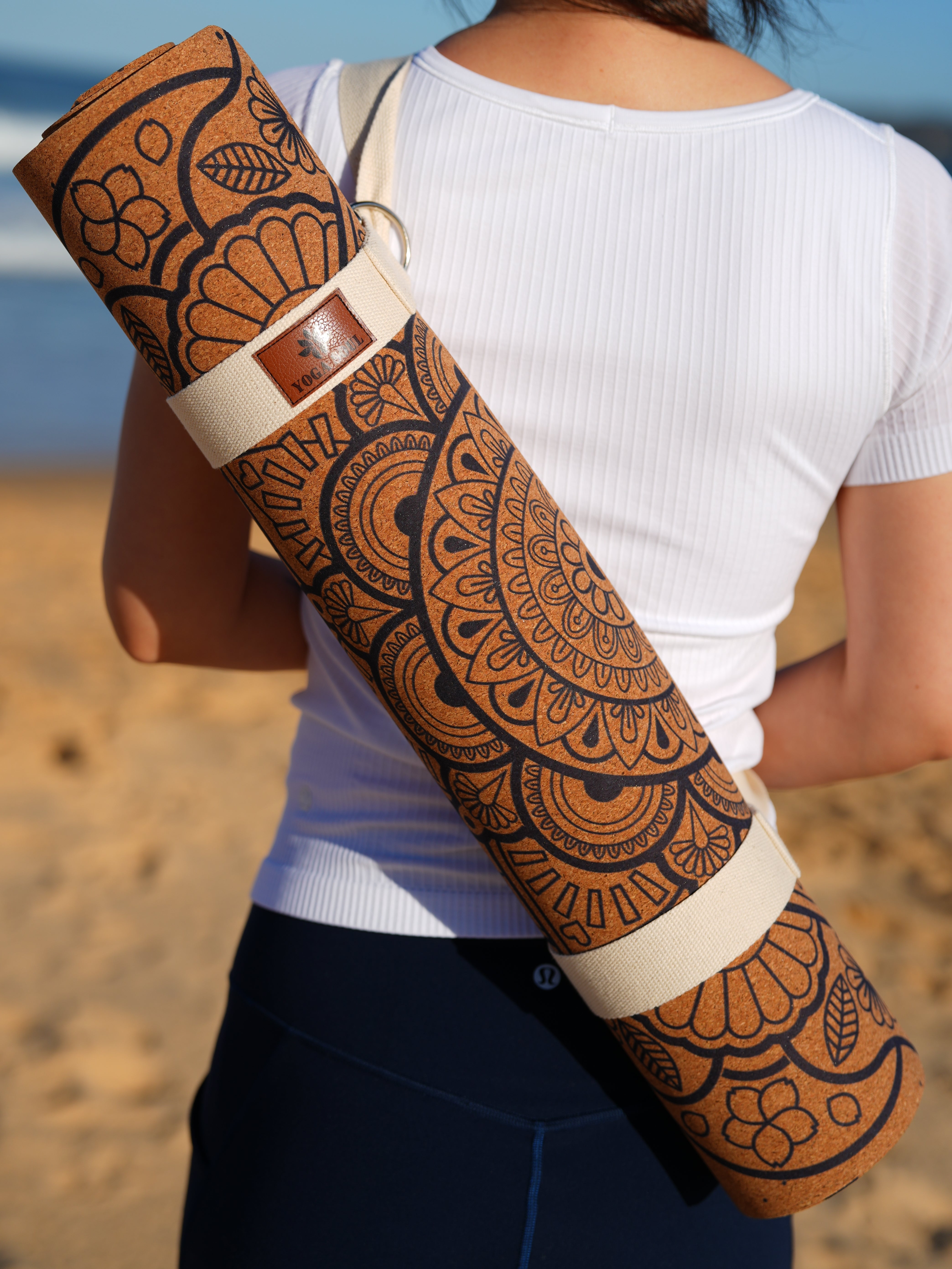 Cork Yoga Mat Mandala Yoga Soul