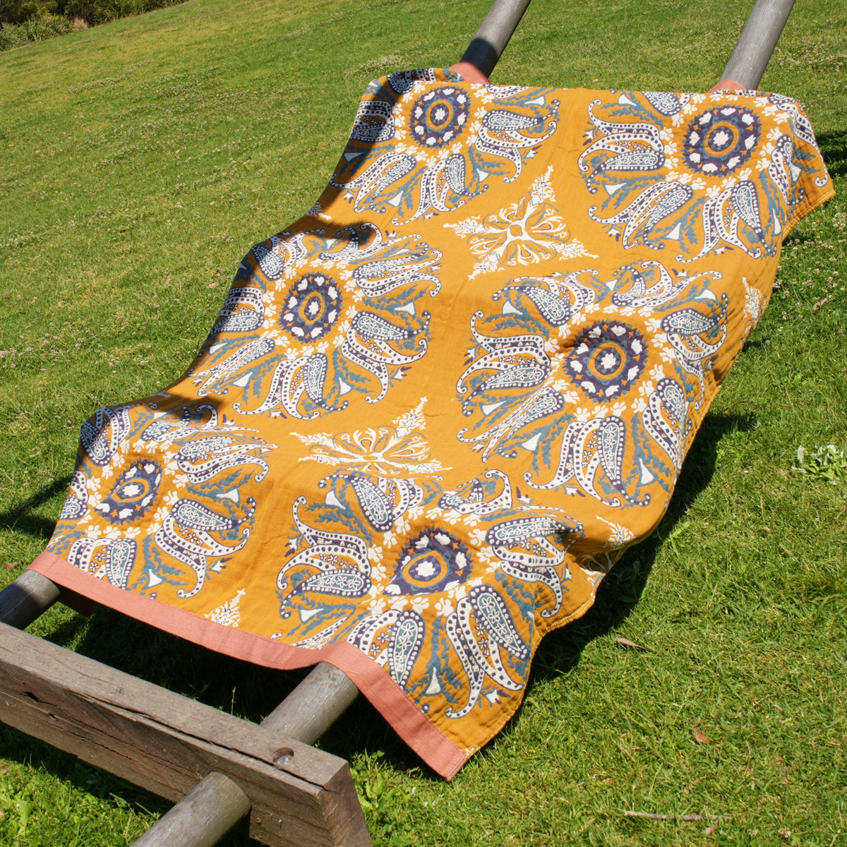 Yoga Blanket | Fire Golden