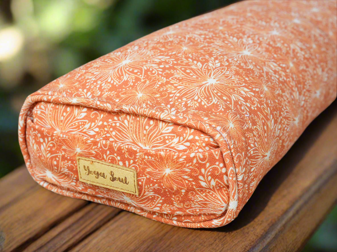 Pranayama Yoga Bolster | Lotus | Earth - Yoga Soul