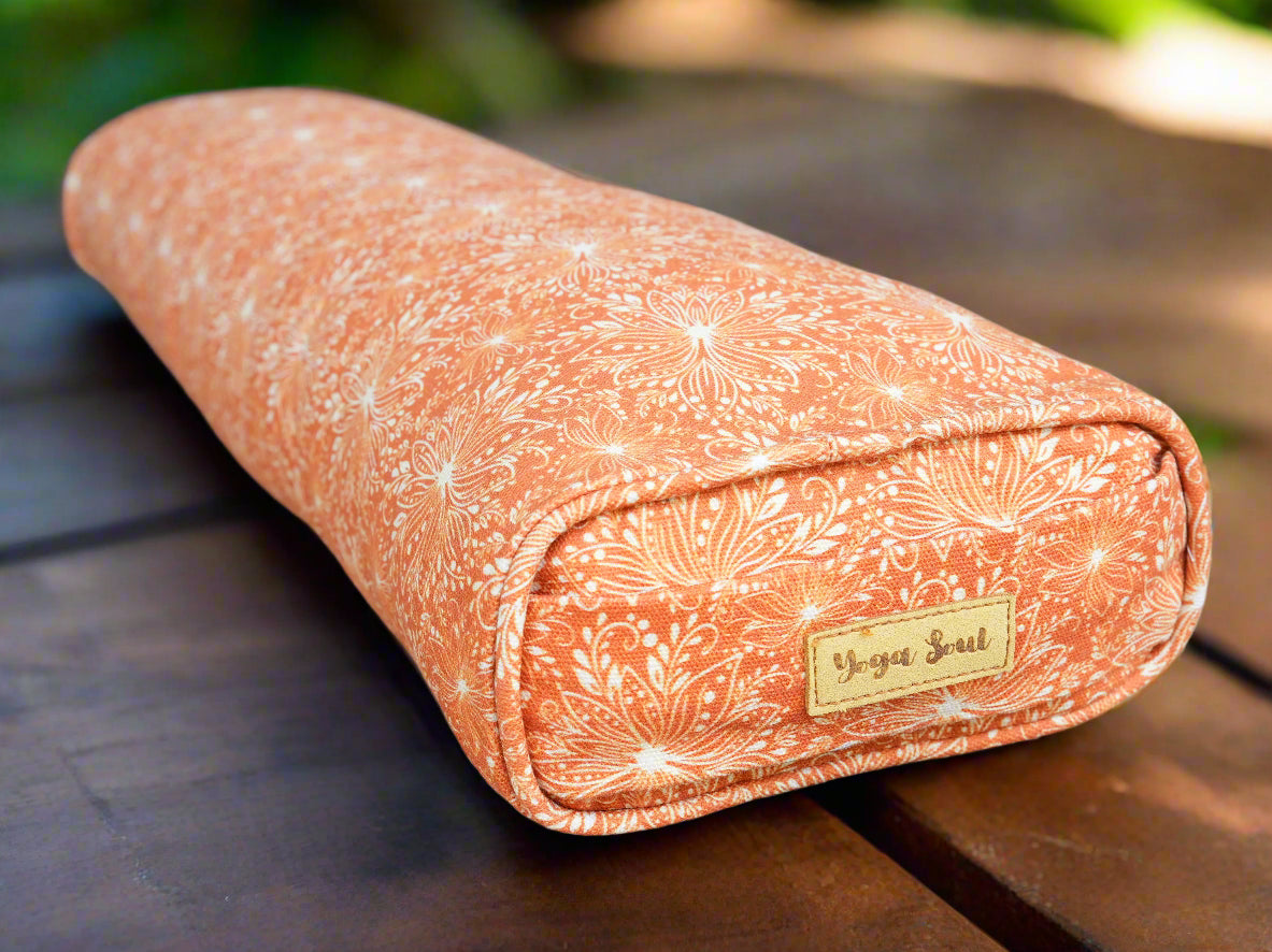 Pranayama Yoga Bolster | Lotus | Earth - Yoga Soul