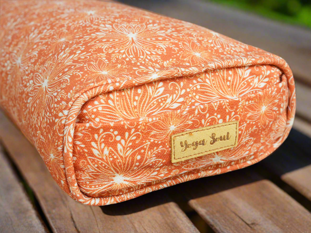 Pranayama Yoga Bolster | Lotus | Earth - Yoga Soul