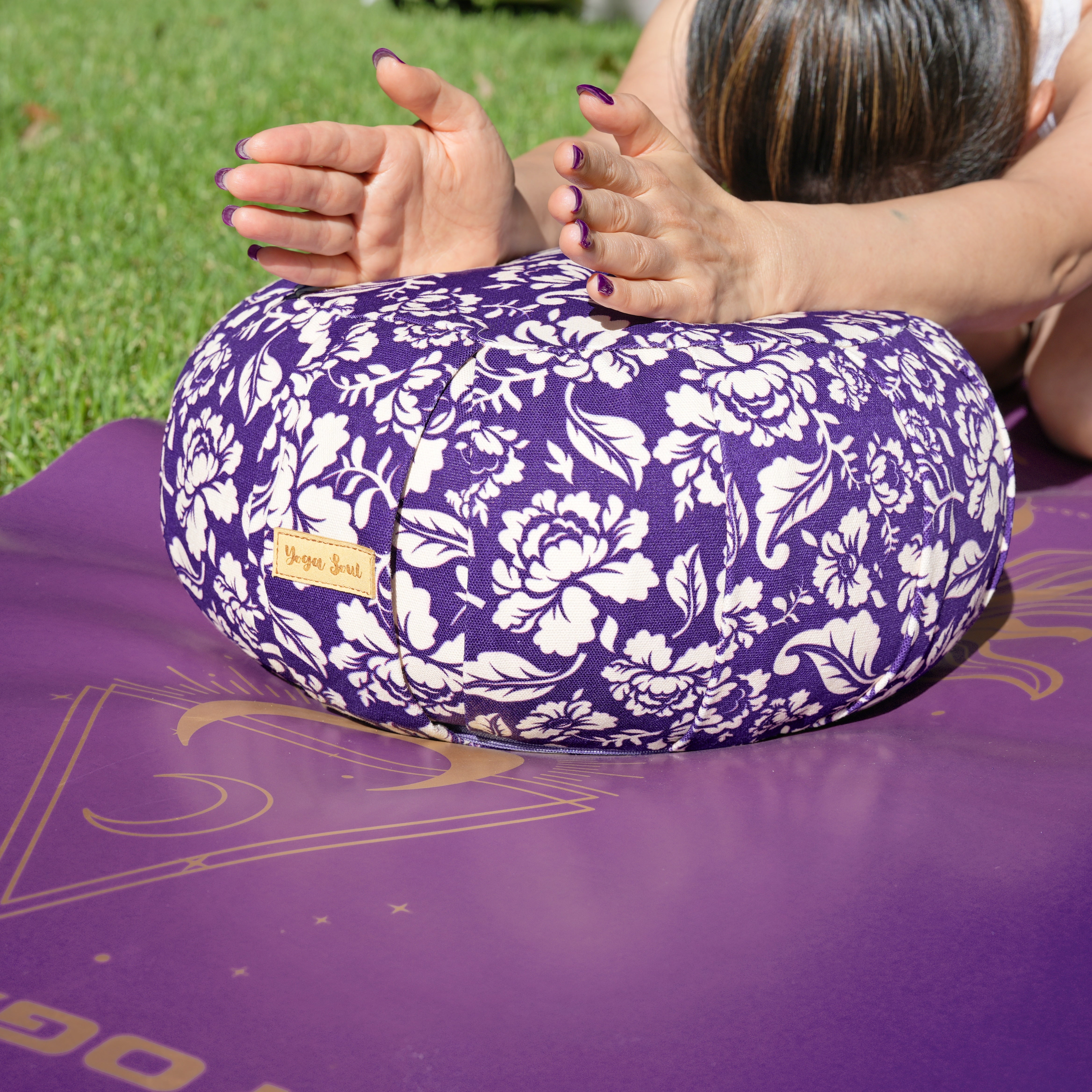 ZAFU Meditation Cushion | Rose | Purple