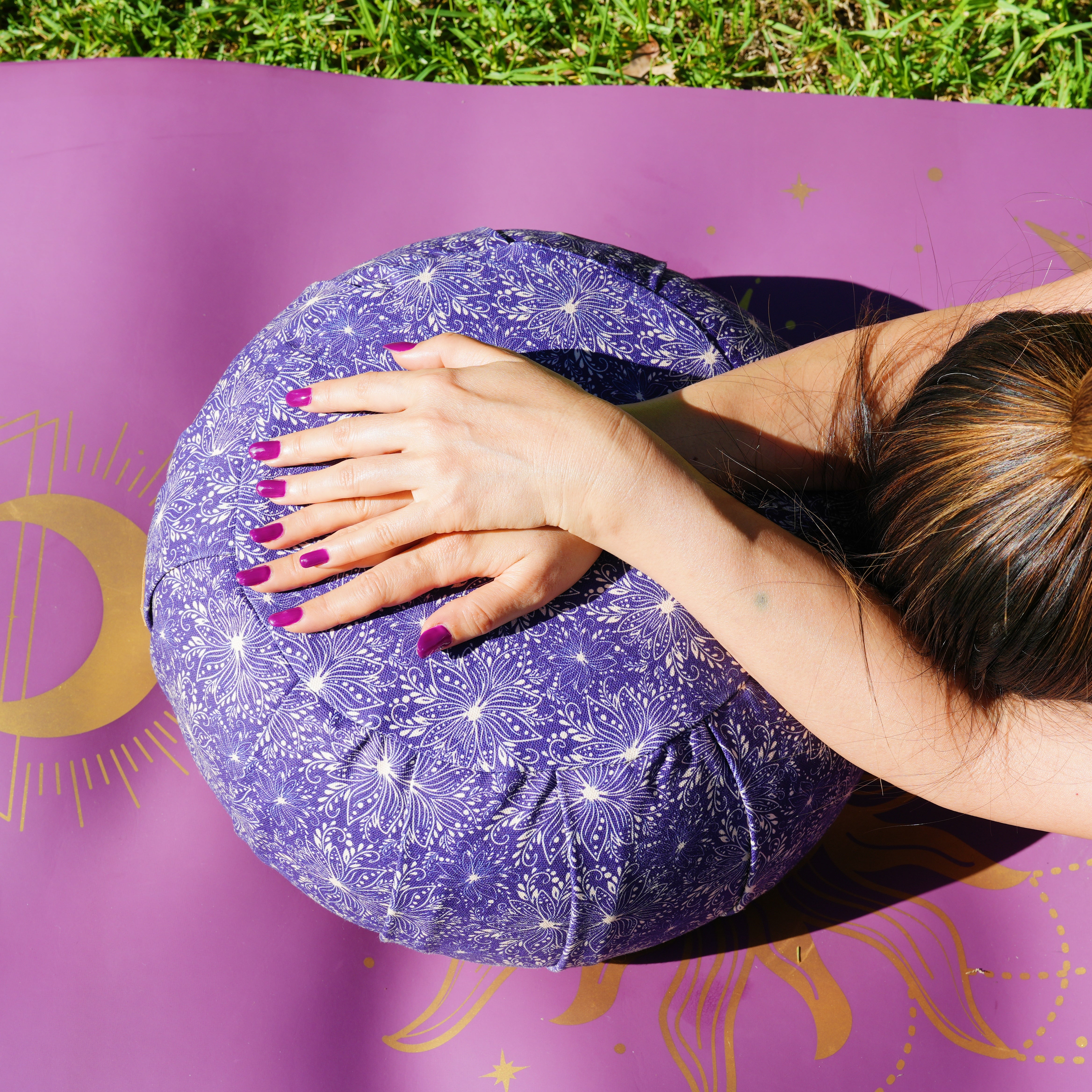 ZAFU Meditation Cushion | Lotus | Midnight