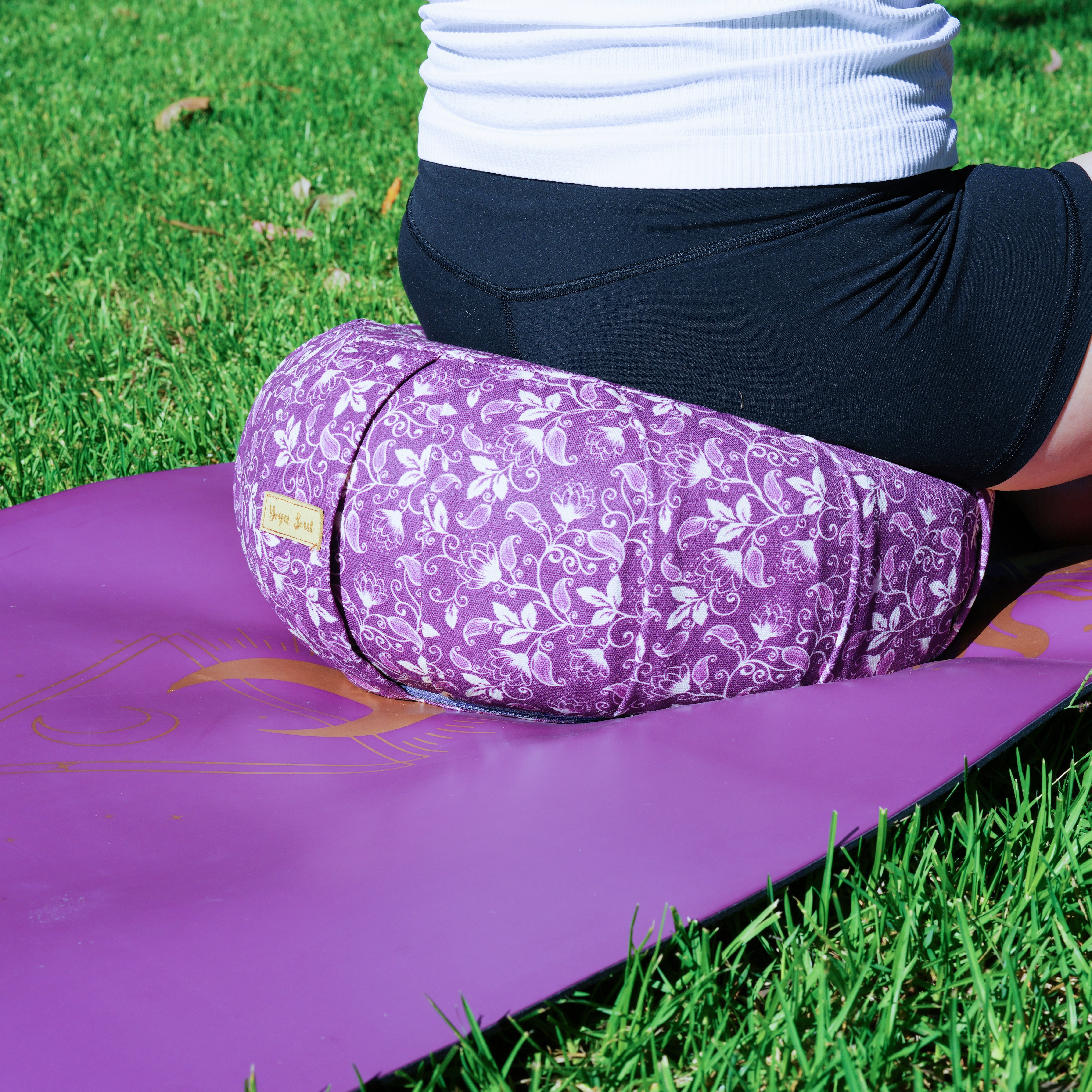 ZAFU Meditation Cushion | Sacred Lotus | Purple