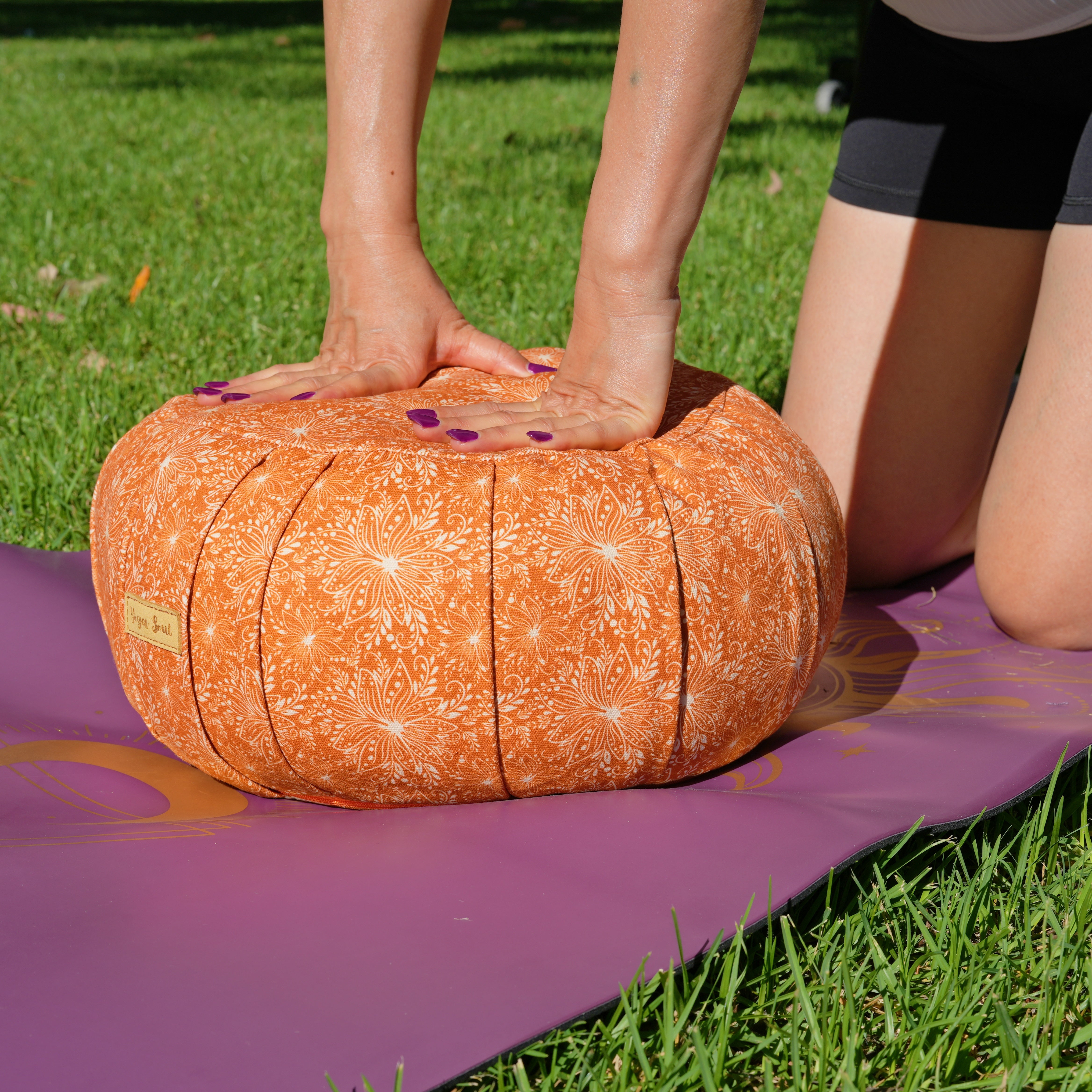 ZAFU Meditation Cushion | Lotus | Earth