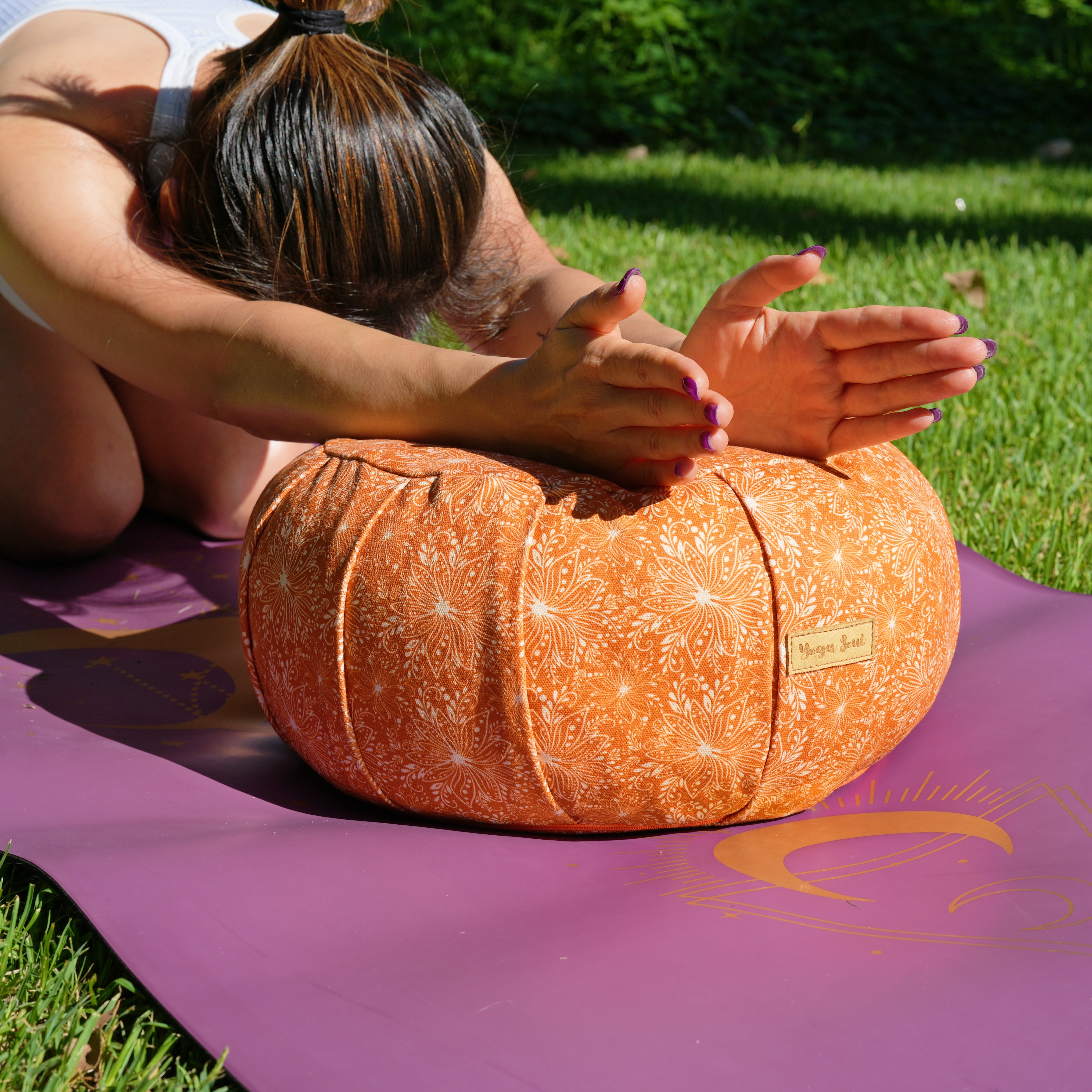 ZAFU Meditation Cushion | Lotus | Earth