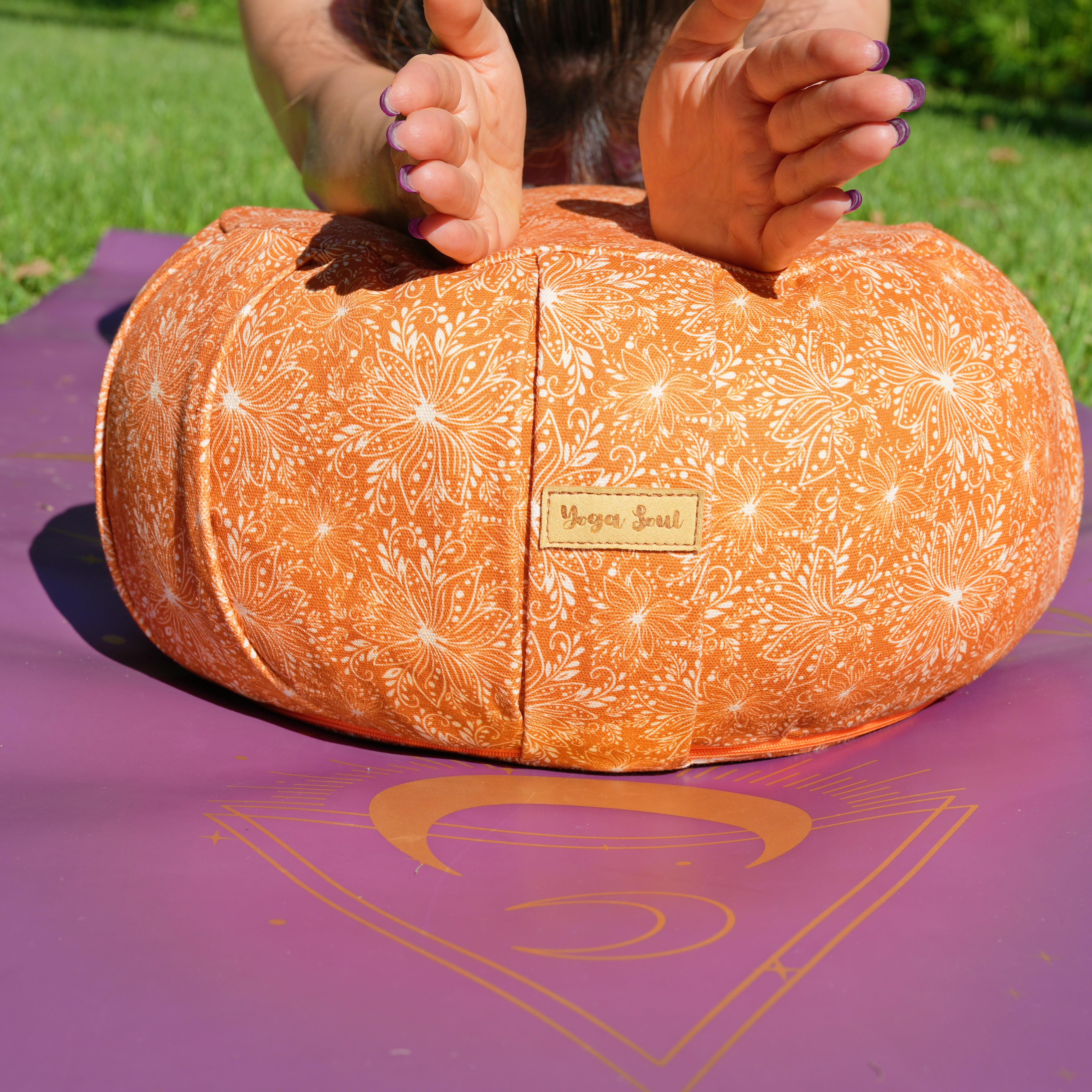 ZAFU Meditation Cushion | Lotus | Earth