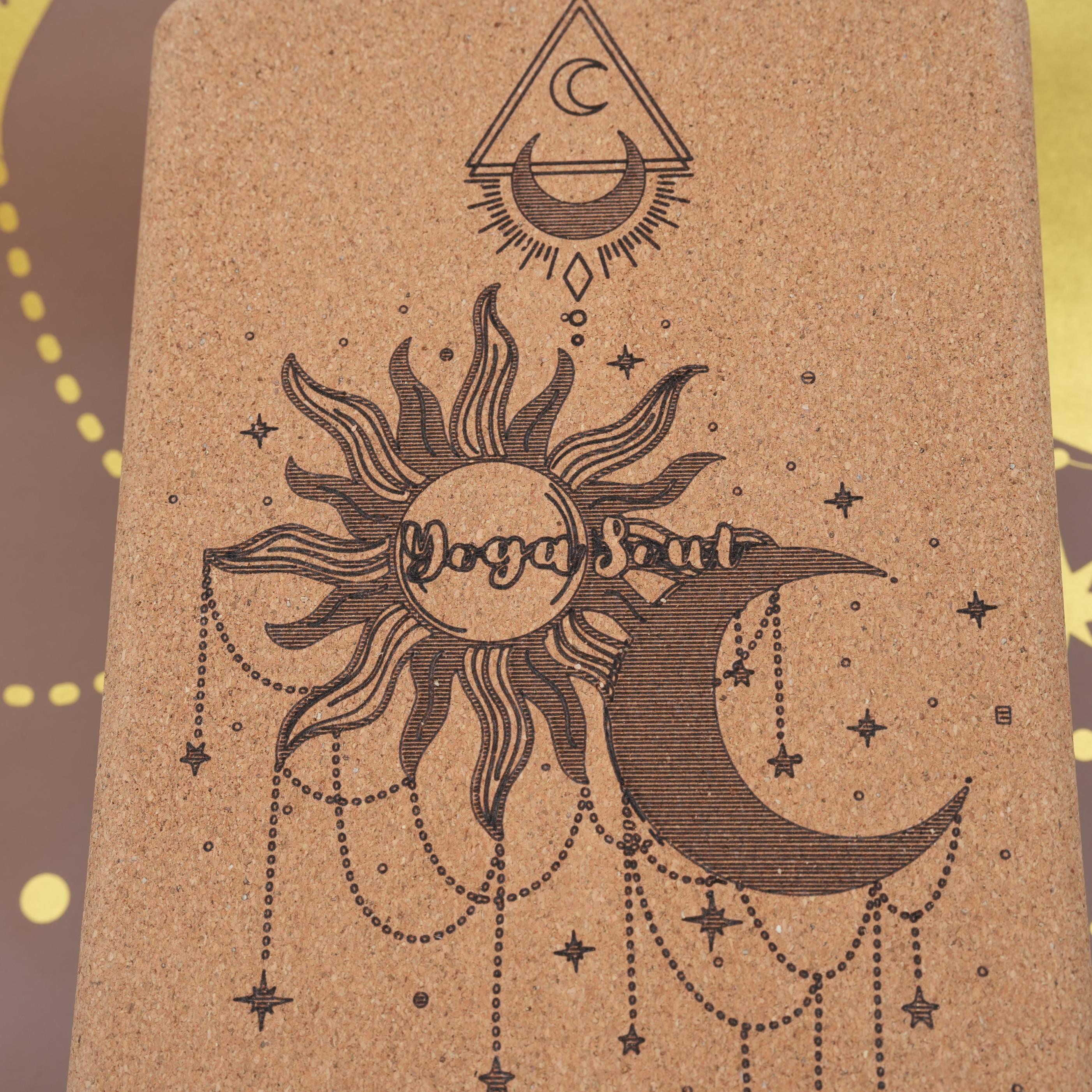 Yoga Block | Sun and Moon