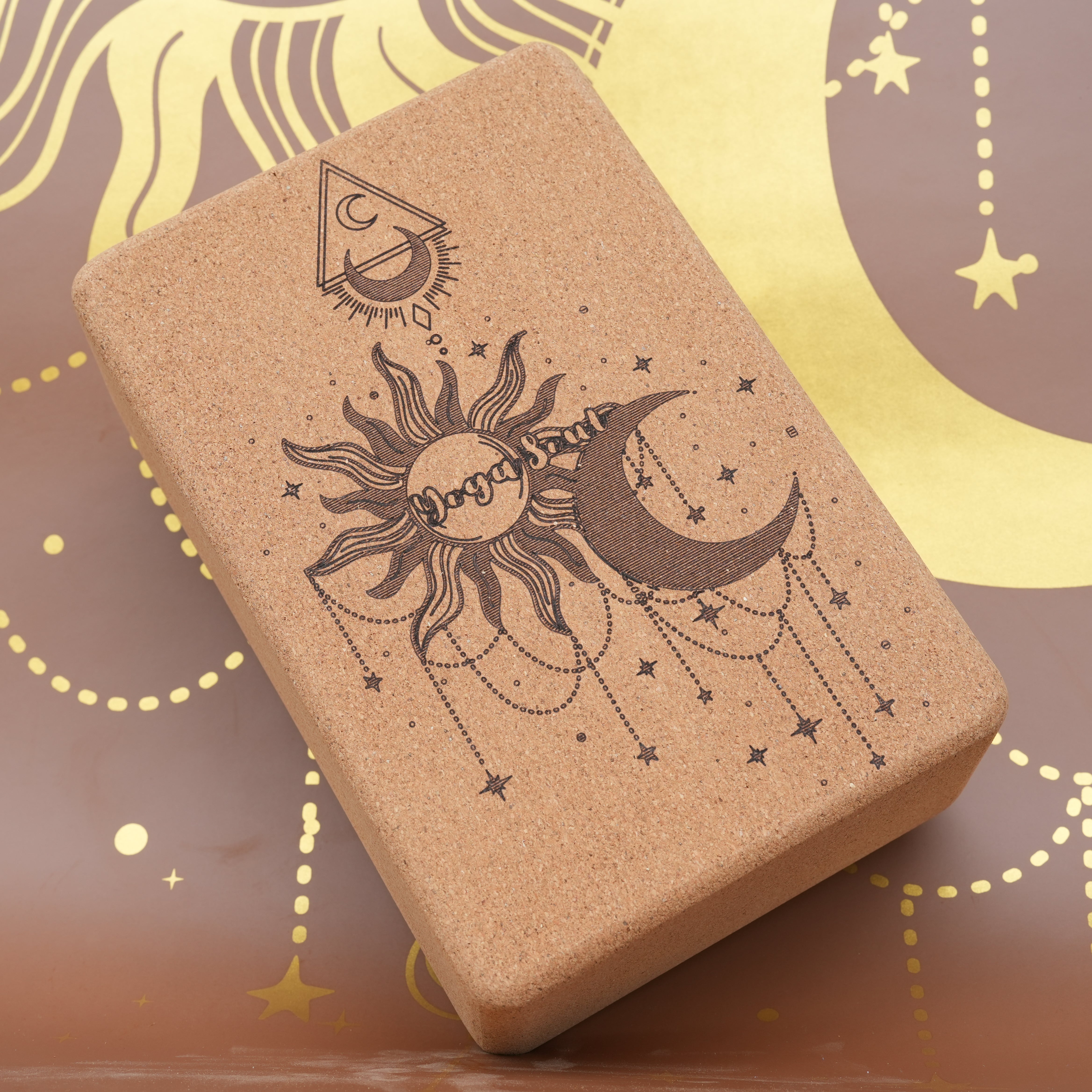 Yoga Block | Sun and Moon